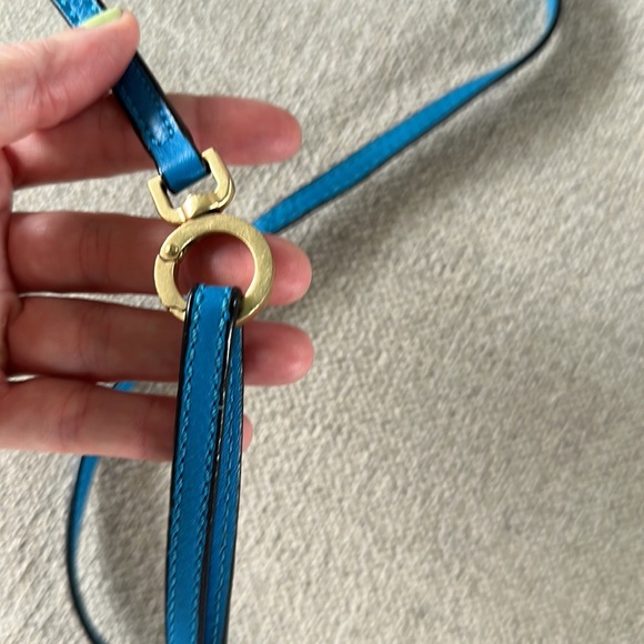 Kate Spade ♠️ Saturday blue crossbody bag. Used. - Picture 6 of 7